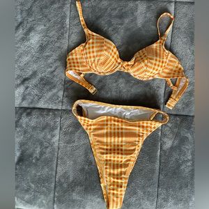 Urban Outfitters, Out from Under, high waisted bikini and underwire top. Size S